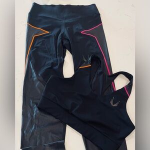 British sport luxury brand Lucas Hugh. Top size M. leggings size S.